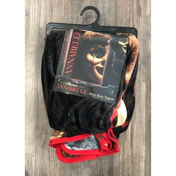 Annabelle Horror Movie Silky Soft Throw Blanket New with Tags 46x60" - Picture 1 of 4